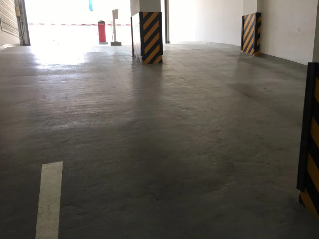 Car Park Epoxy Floor Painting Works at Qatar Development Bank Building A — preserved image 2 of 3