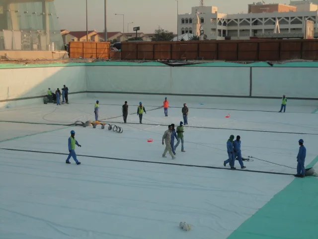 Basement Waterproofing for Turkish Hospital, Doha, Qatar — preserved image 8 of 12