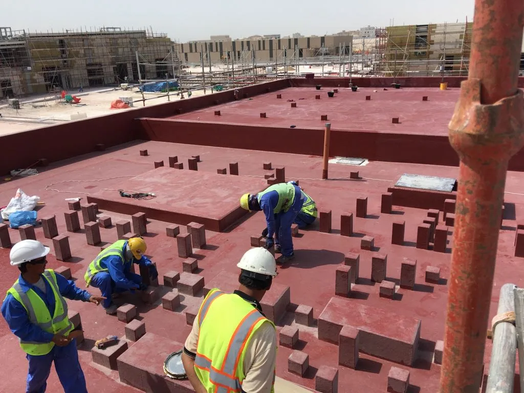 Roof Waterproofing for Depot Buildings at People Mover System, Qatar Foundation — preserved image 3 of 6