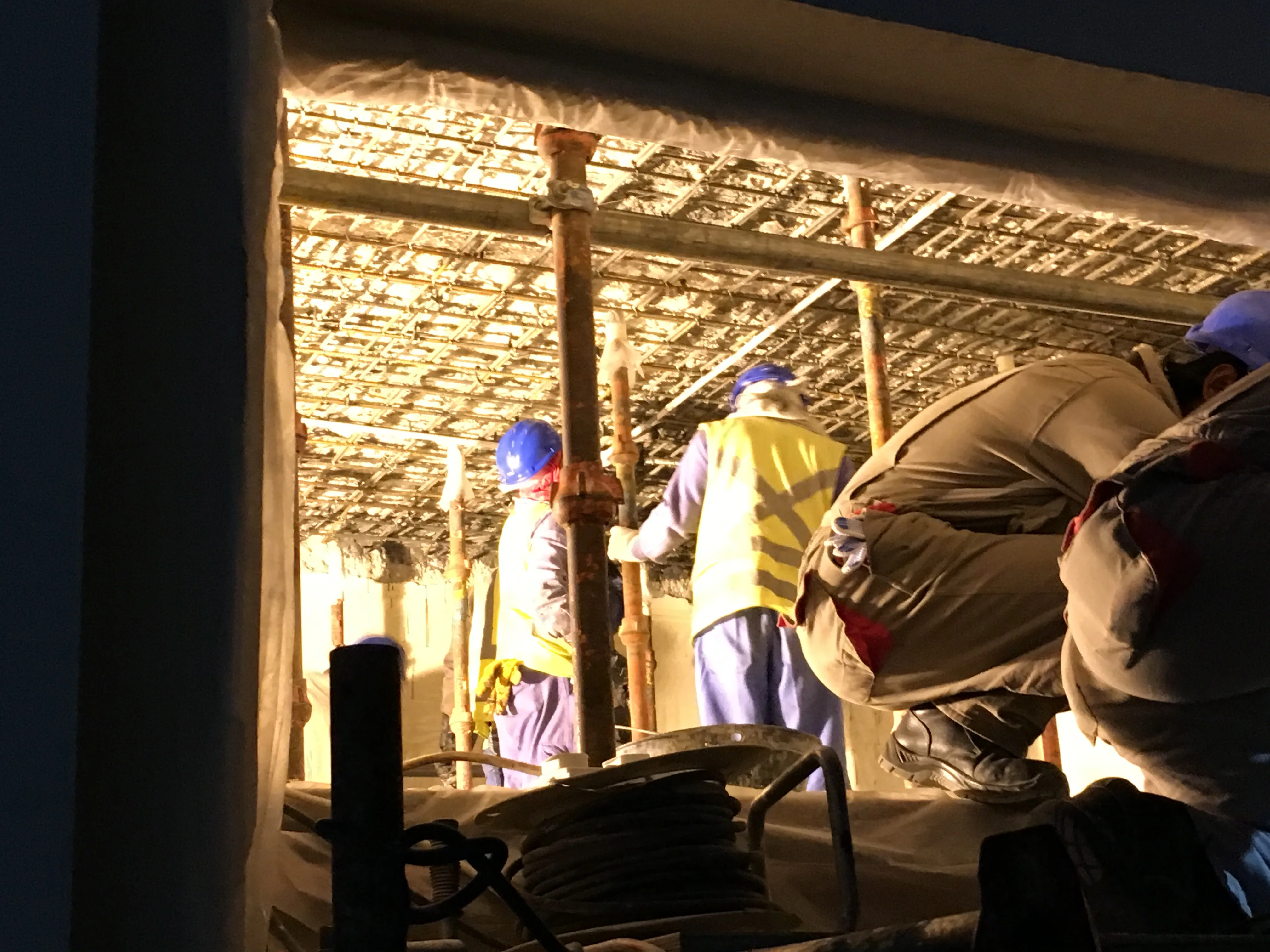 Repairing Ceiling by Shotcrete Application at Sidra Primary School, Qatar Foundation — preserved image 3 of 3